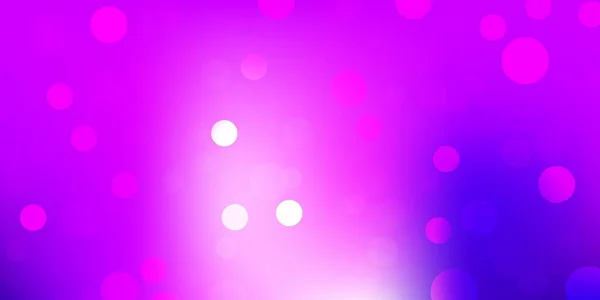 Light Purple Pink Vector Background Spots Abstract Decorative Design Gradient — Stock Vector