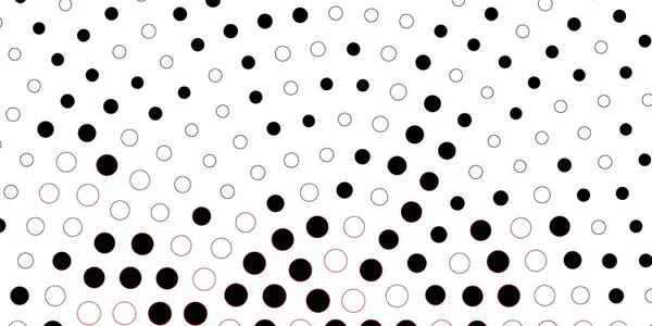 Temně Červený Vektorový Vzorec Kuličkami Abstraktní Barevné Disky Jednoduchém Pozadí — Stockový vektor