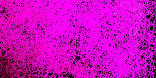 Patrón Vectorial Rosa Oscuro Con Formas Abstractas Ilustración Colorida Con — Vector de stock