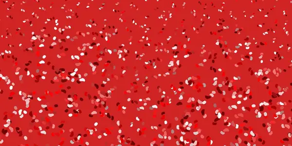Plantilla Vector Rojo Claro Con Formas Abstractas Ilustración Con Formas — Vector de stock