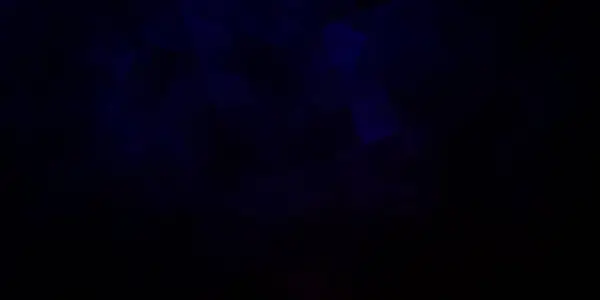 Modèle Vectoriel Bleu Foncé Rouge Avec Cristaux Carrés Illustration Abstraite — Image vectorielle