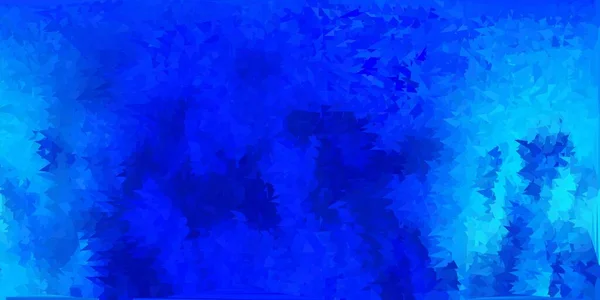 Layout Del Poligono Gradiente Vettoriale Blu Scuro Illustrazione Astratta Colorata — Vettoriale Stock