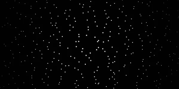 Dunkelorange Vektormuster Mit Abstrakten Sternen — Stockvektor