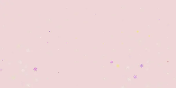 Свет Многоцветные Векторные Каракули Фон Цветами Иллюстрация Абстрактными Красочными Цветами — стоковый вектор