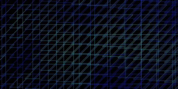 Fond Vectoriel Bleu Foncé Avec Lignes — Image vectorielle