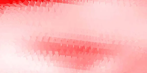 Disposition Polygonale Géométrique Vectorielle Rouge Clair Illustration Dégradé Style Polygonal — Image vectorielle