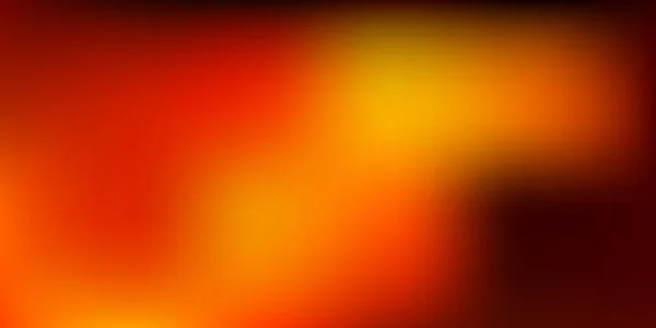 ダークオレンジのベクトル抽象的なぼかしパターン グラデーションでブラースタイルで抽象カラフルなイラスト Webアプリの壁紙 — ストックベクタ