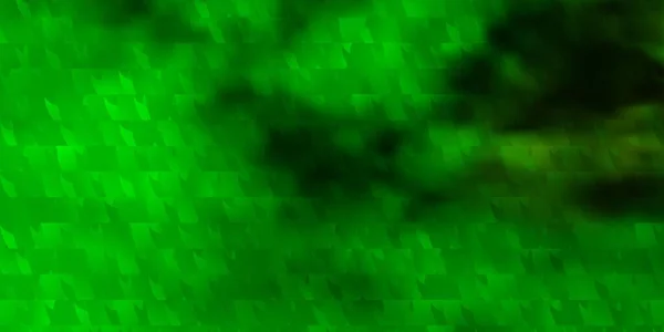 Lichtgroen Geel Vectorsjabloon Met Kristallen Driehoeken Glitter Abstracte Illustratie Met — Stockvector