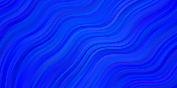 Világos Kék Vektor Textúra Kör Alakú Ívvel — Stock Vector