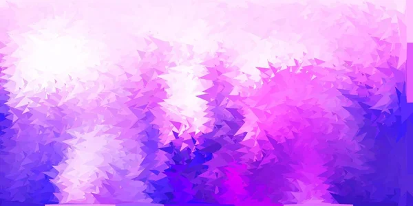 Texture Polygonale Gradient Vectoriel Violet Clair Illustration Abstraite Avec Élégants — Image vectorielle