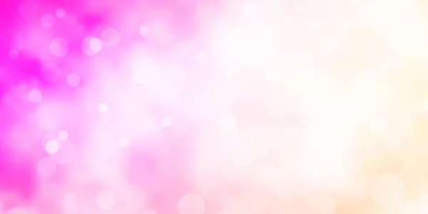 泡とライトピンクのベクトルの背景 — ストックベクタ