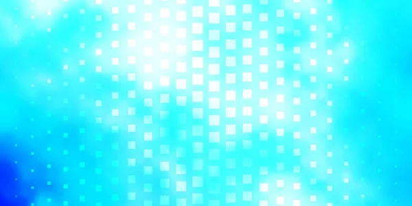 Světlo Blue Vektorový Vzor Čtvercovém Stylu Nová Abstraktní Ilustrace Obdélníkovými — Stockový vektor