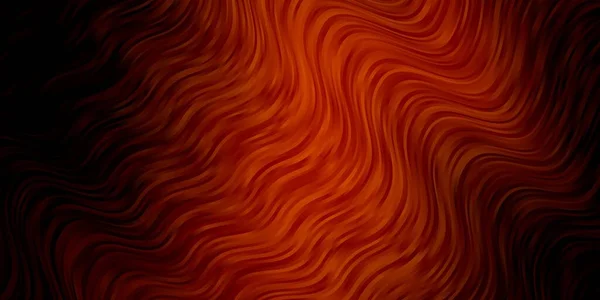 Modèle Vectoriel Orange Foncé Avec Lignes Échantillon Lumineux Avec Des — Image vectorielle