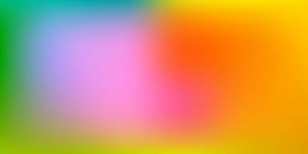 Modelo Borrão Abstrato Vetorial Multicolorido Claro Brilhando Ilustração Borrão Colorido —  Vetores de Stock
