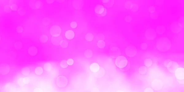 Світло Рожевий Векторний Фон Бульбашками Абстрактний Декоративний Дизайн Градієнтному Стилі — стоковий вектор