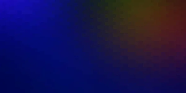 Mörkblå Gul Vektor Mall Med Rektanglar Färgglad Illustration Med Lutning — Stock vektor