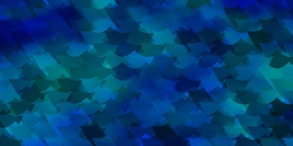 Fondo Vectorial Azul Claro Con Rectángulos Nueva Ilustración Abstracta Con — Vector de stock