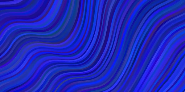 Dark Blue Vektortextur Mit Schiefen Linien — Stockvektor