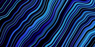 Koyu pembe, kıvrımlı mavi vektör dokusu. Eğimli yay ile soyut illüstrasyon. Web siteleri, iniş sayfaları için desen.