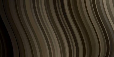 Bükülmüş çizgileri olan açık gri vektör arkaplanı. Renkli çizimler, kıvrımlardan oluşur. Reklamlar ve reklamlar için desen.