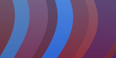 Açık Mavi, kıvrımlı kırmızı vektör arkaplanı.