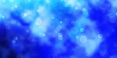 Çemberli hafif Mavili vektör arkaplanı.