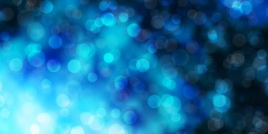 Çemberli hafif Mavili vektör arkaplanı.