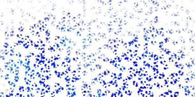 Rastgele biçimlerde açık mavi vektör arkaplanı. Basit gradyan şekilli renkli bir çizim. Web siteniz için basit illüstrasyon.