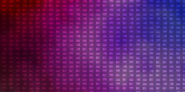 Açık mavi, kare şeklinde sarı vektör deseni. Gradyan dikdörtgenleri olan bir resim. İş tanıtımınız için tasarım.