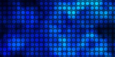 Daireli hafif BLUE vektör düzeni.