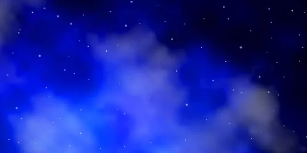 Σκούρο Μπλε Διανυσματικό Μοτίβο Αφηρημένα Αστέρια — Διανυσματικό Αρχείο