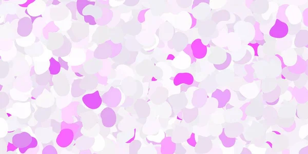 Texture Vectorielle Violet Clair Avec Des Formes Memphis Illustration Avec — Image vectorielle