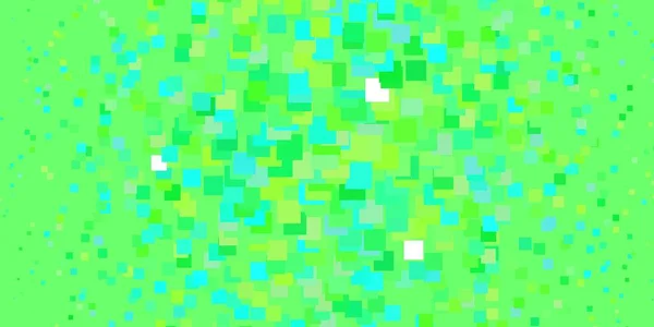 Hellblauer Grüner Vektorhintergrund Polygonalen Stil — Stockvektor