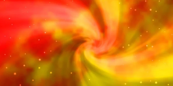 Ελαφρύ Πορτοκαλί Διανυσματική Υφή Όμορφα Αστέρια Πολύχρωμη Απεικόνιση Αφηρημένο Στυλ — Διανυσματικό Αρχείο