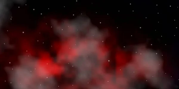 Textura Vetorial Vermelho Escuro Com Belas Estrelas —  Vetores de Stock