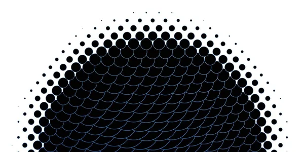 Modèle Vectoriel Bleu Clair Avec Cercles — Image vectorielle