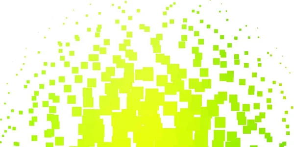 Verde Claro Layout Vetorial Amarelo Com Linhas Retângulos Ilustração Gradiente —  Vetores de Stock