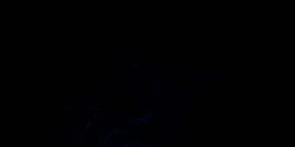 Темно Синий Векторный Узор Изогнутыми Линиями Градиентная Иллюстрация Простом Стиле — стоковый вектор