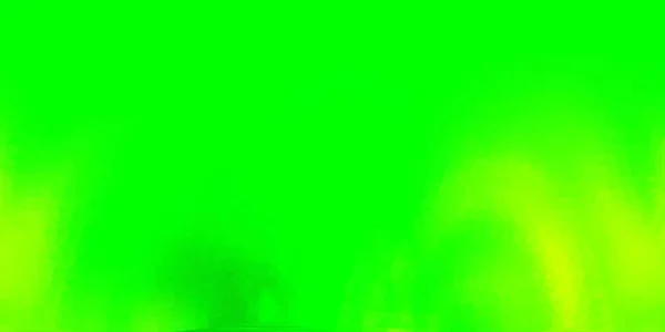 Ljusgrön Gul Vektor Abstrakt Triangel Mall Abstrakt Illustration Med Elegant — Stock vektor