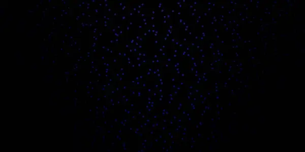Texture Vectorielle Bleu Foncé Avec Belles Étoiles — Image vectorielle
