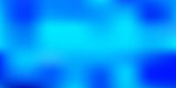 Šablona Světle Modré Vektorové Skvrny Zářící Barevná Rozmazaná Ilustrace Abstraktním — Stockový vektor