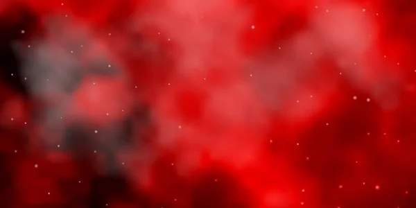 Rouge Foncé Texture Vectorielle Jaune Avec Belles Étoiles — Image vectorielle