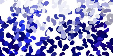 Soyut şekilli açık mor vektör deseni. Soyut tarzda, gradyan formlarda basit tasarım. Duvar kağıdı seti için zarif tasarım.