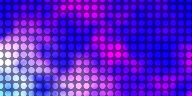 Açık Pembe, daireli Mavi vektör dokusu.