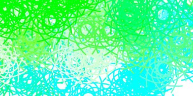 Soyut şekilli açık yeşil vektör deseni. Basit gradyan şekilli renkli bir çizim. Reklamlarınız için modern tasarım.