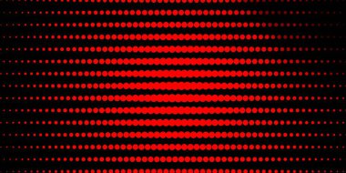 Daireli açık kırmızı vektör deseni. Renkli çember şekilli modern soyut illüstrasyon. Marka kitabınız için yeni şablon.