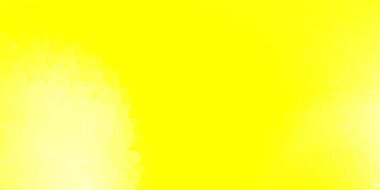 Açık sarı vektör soyut üçgen arkaplan. Çokgen üçgenli modern soyut çizim. Tasarımın için en iyi seçim.