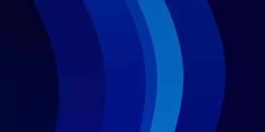 Kıvrımlı hafif Mavili vektör arkaplanı. Uygunsuz gradyan çizgileri olan soyut çizimler. Web siteleri, iniş sayfaları için desen.