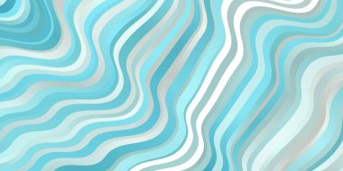 Fiyonklu hafif BLUE vektör arkaplanı. Yaylı basit bir şekilde gradyan çizimi. Web siteleri, iniş sayfaları için desen.