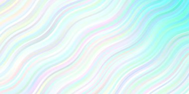 Kıvrımlı hafif Mavili vektör arkaplanı.